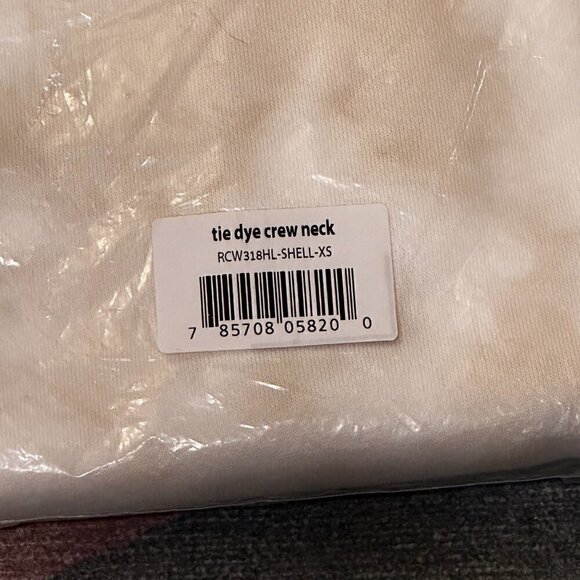 NWT Rylee + Cru Tie Dye Shell "Sunshine on My Mind Sweatshirt in Sz XS - Picture 9 of 9